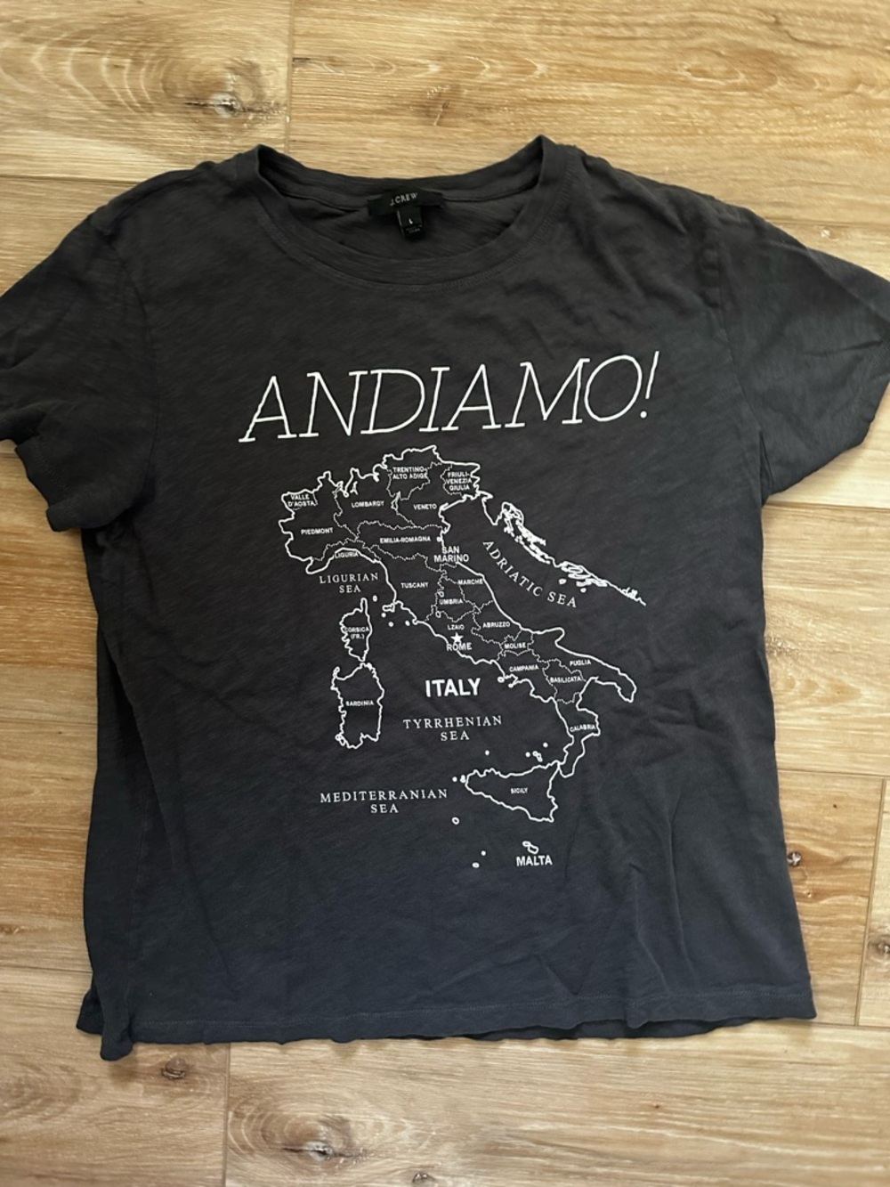 J. Crew Adriano Graphic Tee L